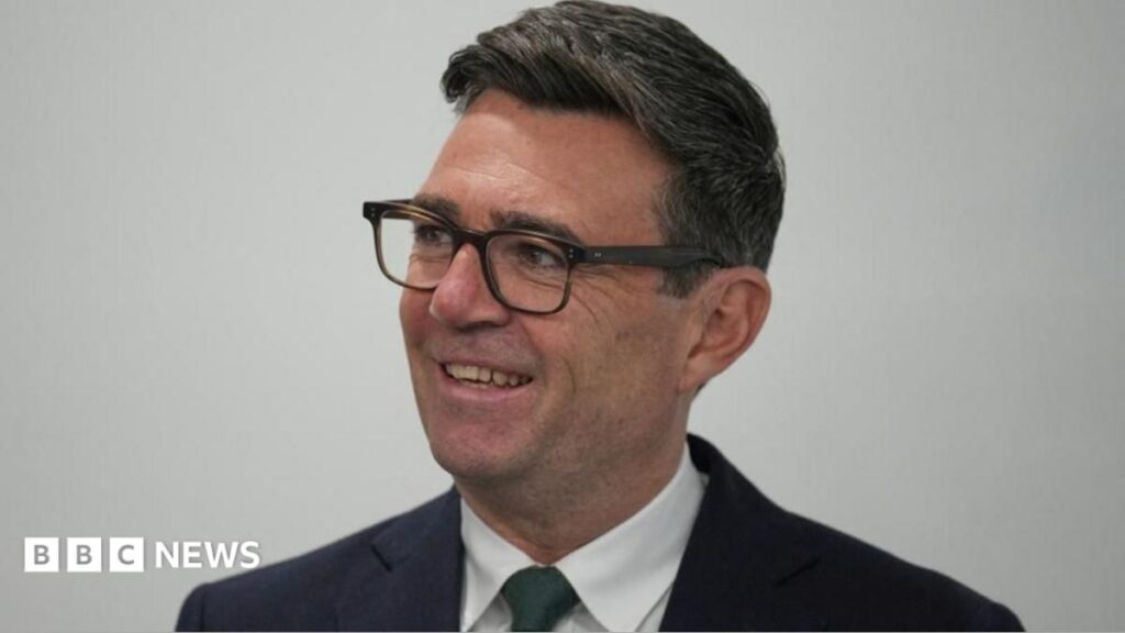 Burnham to spend first day working from No 10 North