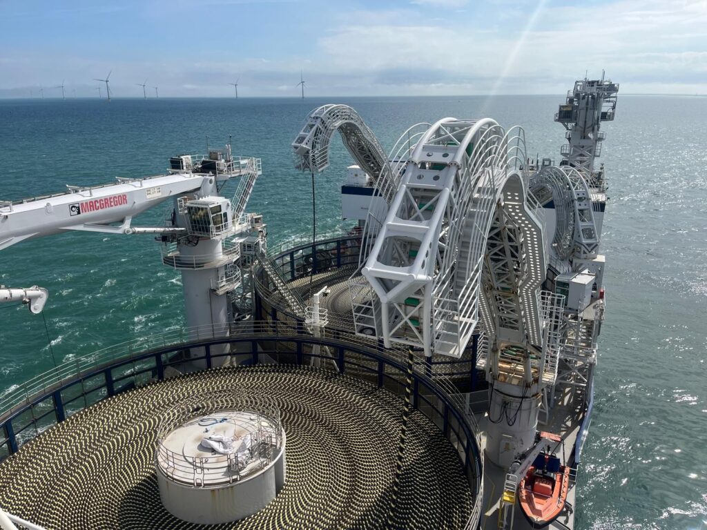 Half of cabling in place for first UK-Germany energy link