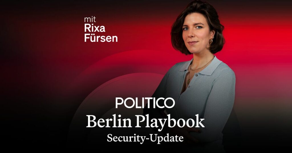 Merz’ neue Machtzentrale — mit Miriam Hollstein – POLITICO