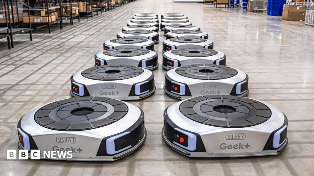The Chinese robot army transforming the UK’s retail industry