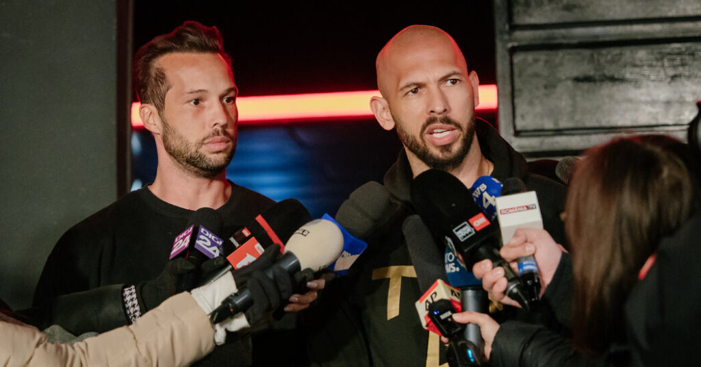 The Tate Brothers Are Losing Right-Wing Allies After Their Arrest
