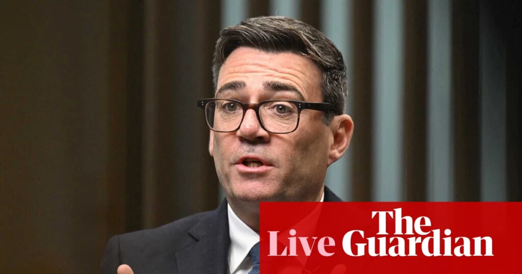 Tories and Reform UK tell Burnham they will fight any plan to reform adult social care involving tax rises – UK politics live | Politics
