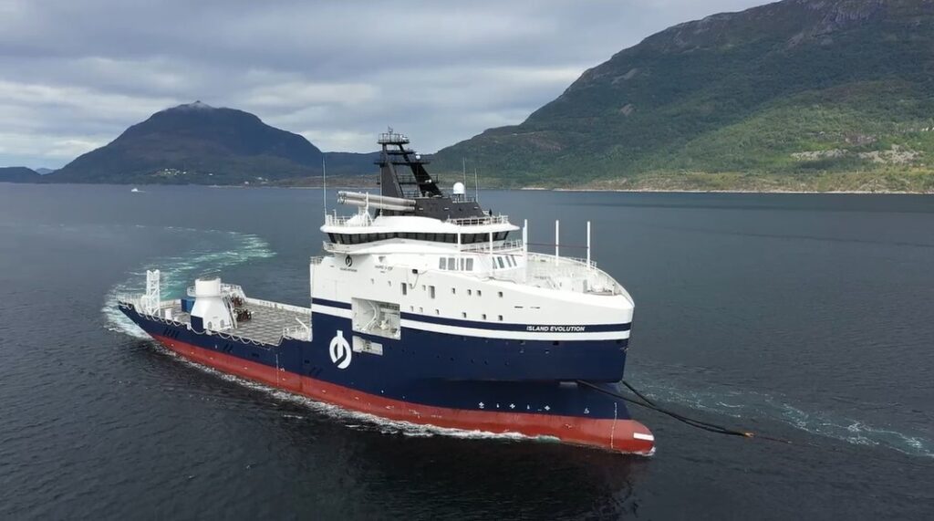 WATCH: Hybrid ocean energy construction vessel reaches Norway for completion