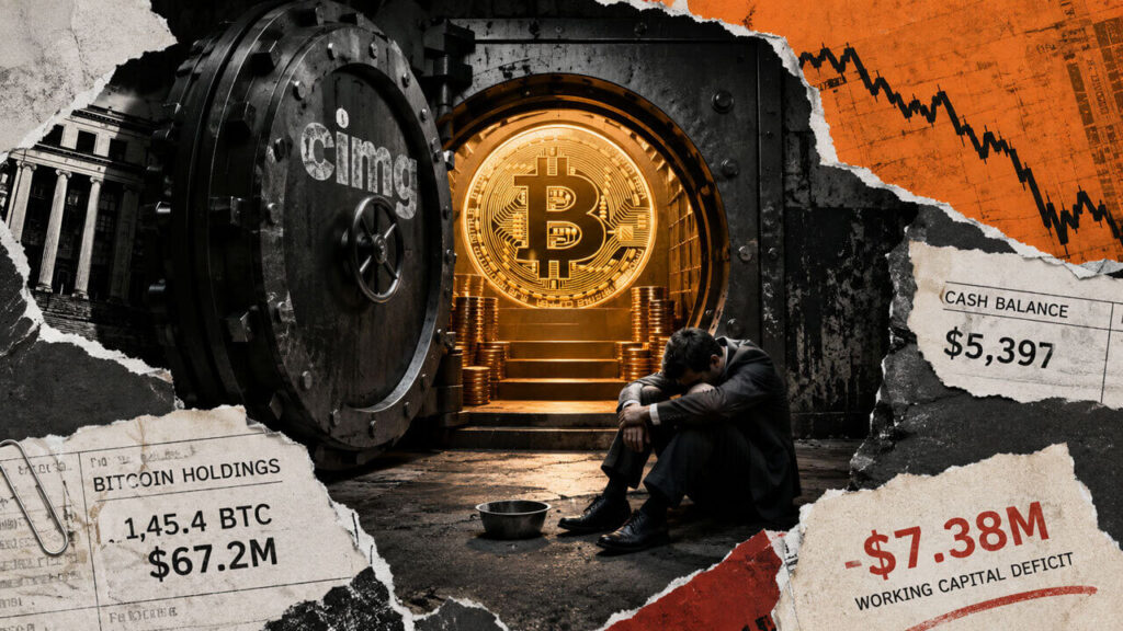 A Bitcoin treasury with $67 million in BTC has just $5,397 in cash and needs money immediately