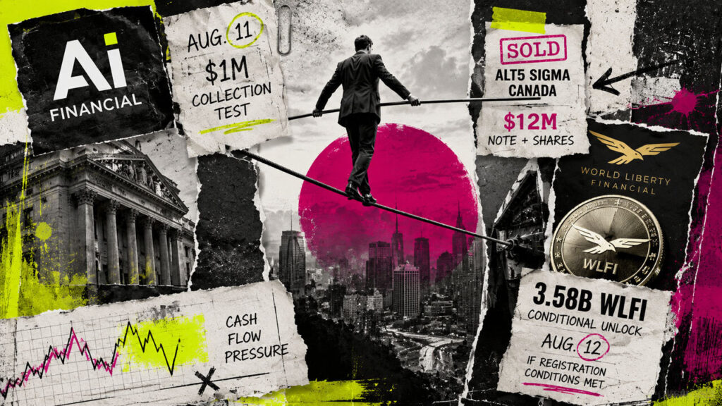 AI Financial sells ALT5 Sigma Canada for deferred payments