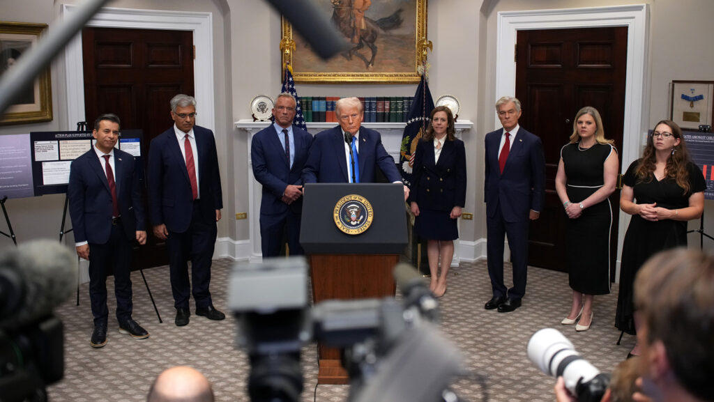 An unproven autism drug got a boost after a White House briefing