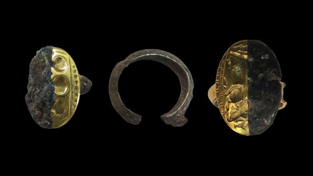 Ancient Greek rings may have been forged with iron from meteorites