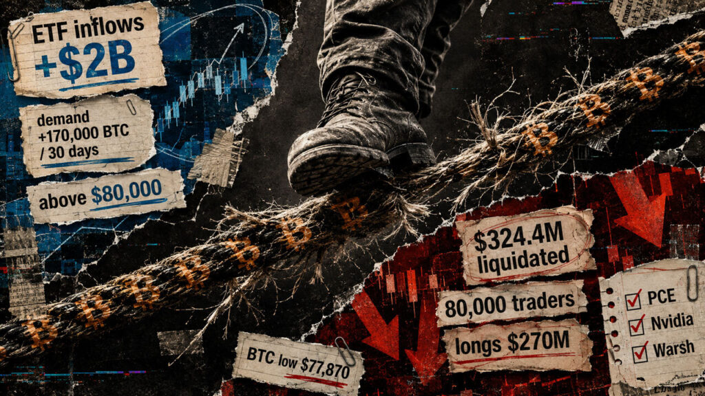 Bitcoin longs just got wiped after the $80,000 breakout