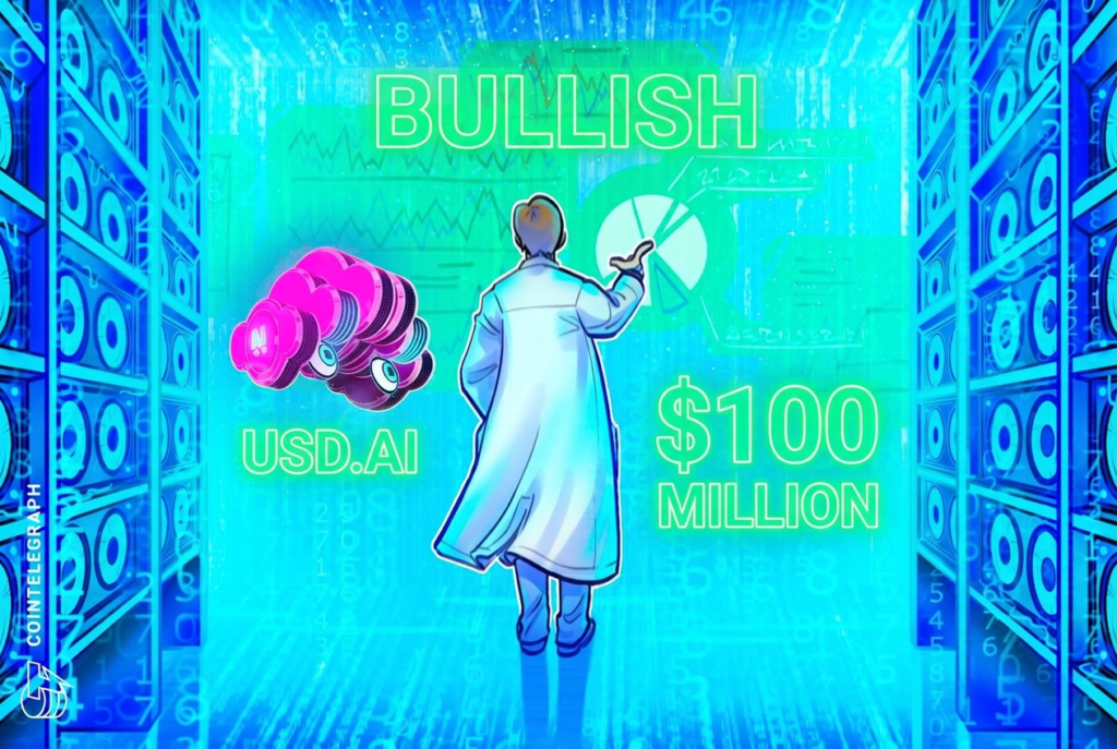 Bullish Backs USD.AI with $100M for AI Infrastructure Loans