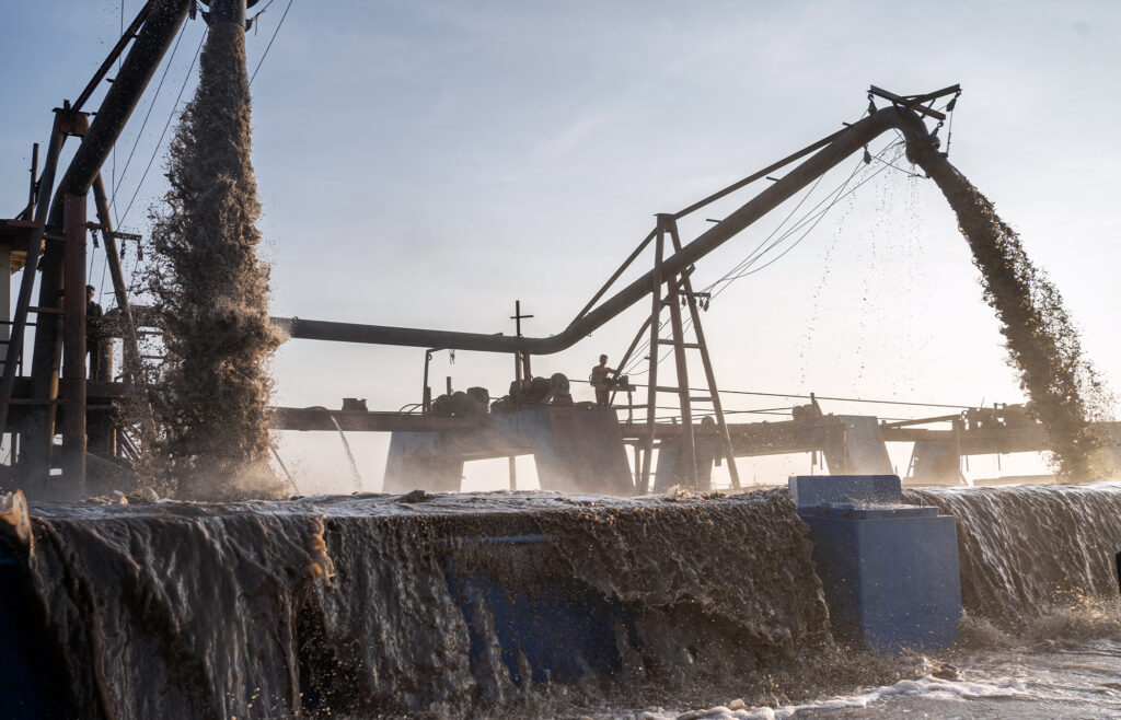 Cambodia’s banned sand trade with Singapore appears to be back