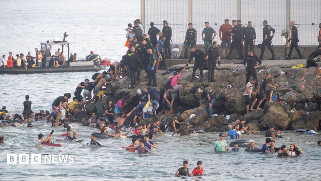 Ceuta: EU calls for stronger borders after migrant crossings into Spanish territory