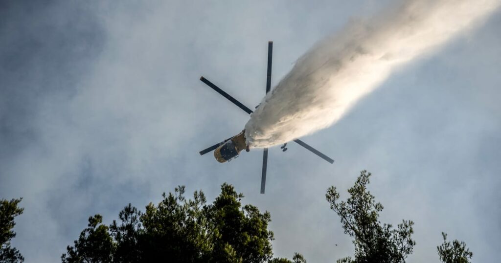 Choppers collide, killing 2, as fires and foreboding grip Greece – POLITICO