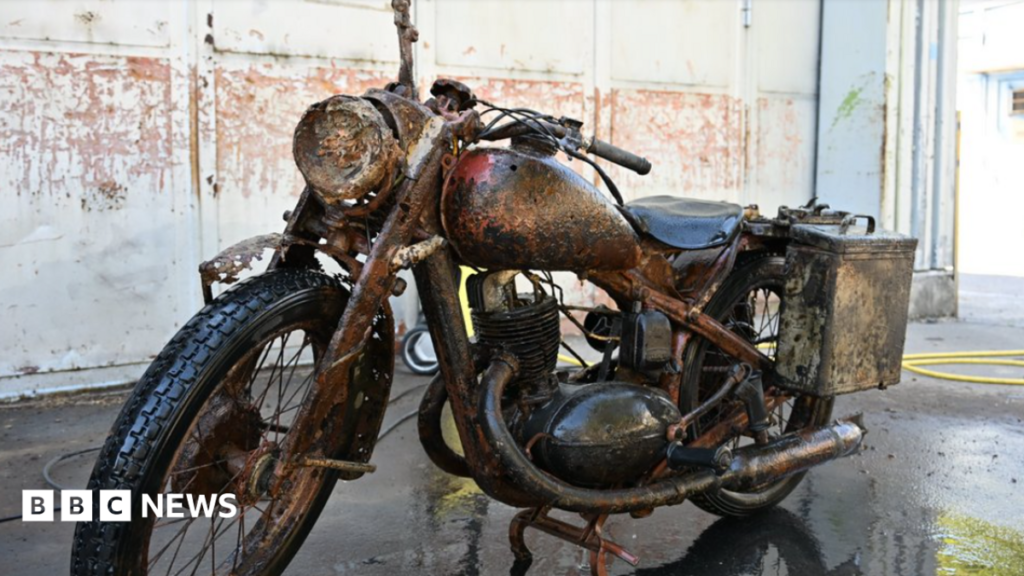 Danube river’s low water levels reveal remains of WWII German soldiers in Hungary