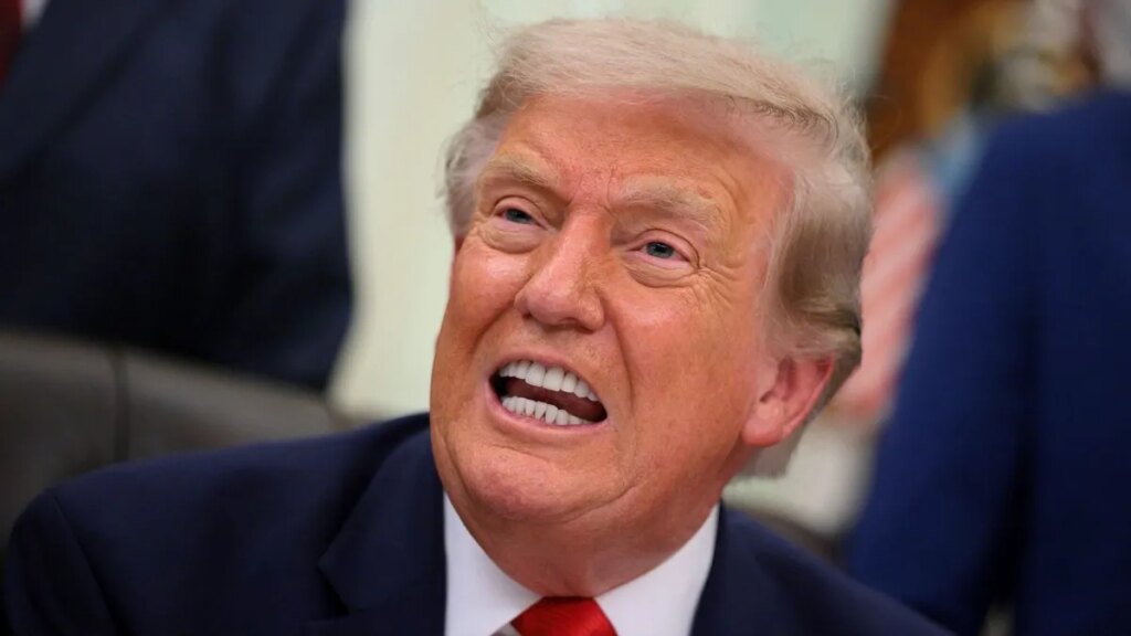 Did Trump say grass ‘is like human beings’?