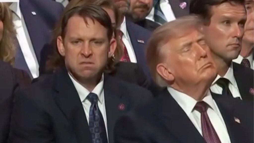 Do videos show Secret Service agent smelling Trump’s diaper at Lindsey Graham’s funeral? There’s no proof