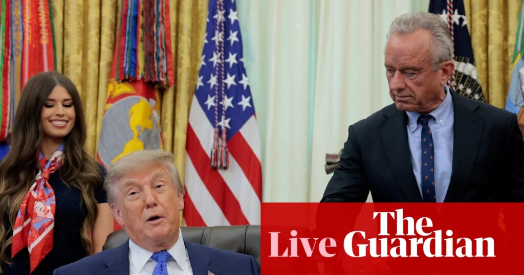 Doctors and lawmakers condemn Trump order calling for sweeping changes to childhood vaccines – live | Trump administration