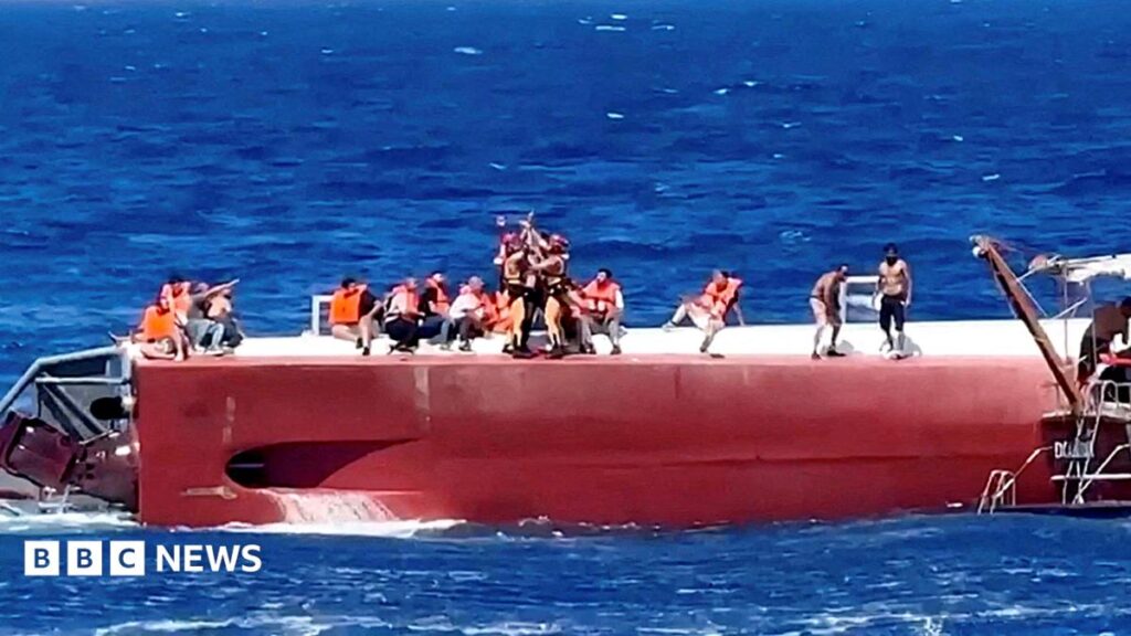 Eight killed and 18 missing after ferry capsizes off northern Cyprus