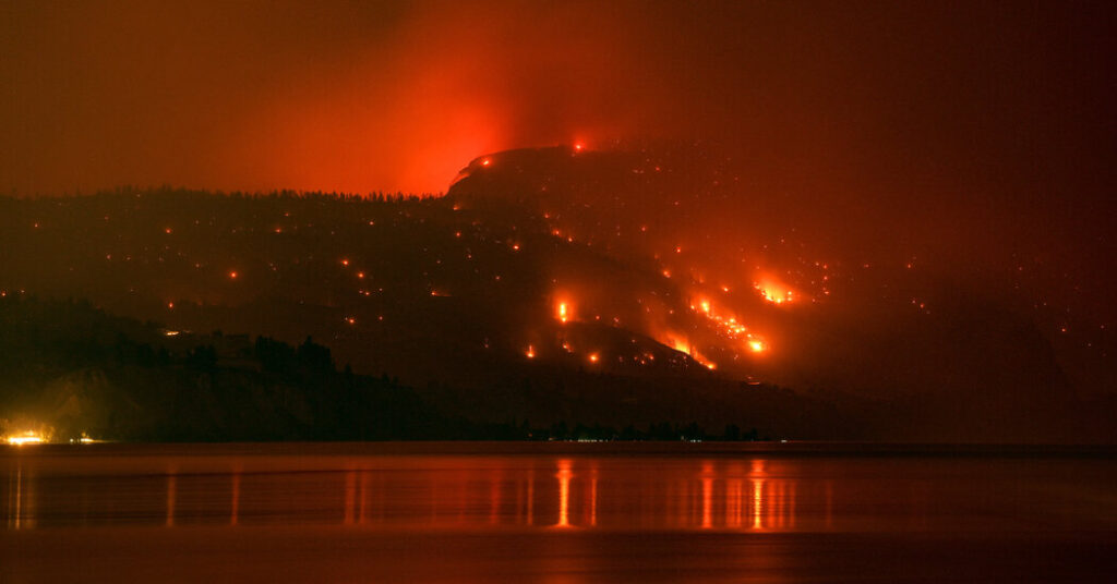 Explosive Canada Wildfire Leaves 1 Dead in British Columbia