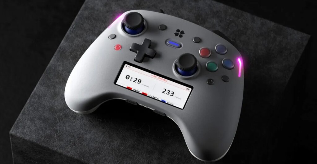 Genki’s new customizable controller has a big screen and adjustable buttons