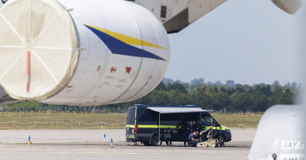 German anti-terror police investigate explosive drone found at Leipzig airport – POLITICO