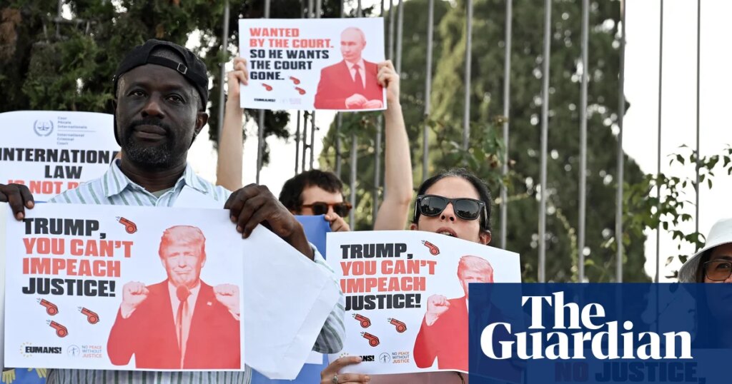 Human rights groups sue Trump administration over ‘crippling’ ICC sanctions | Trump administration