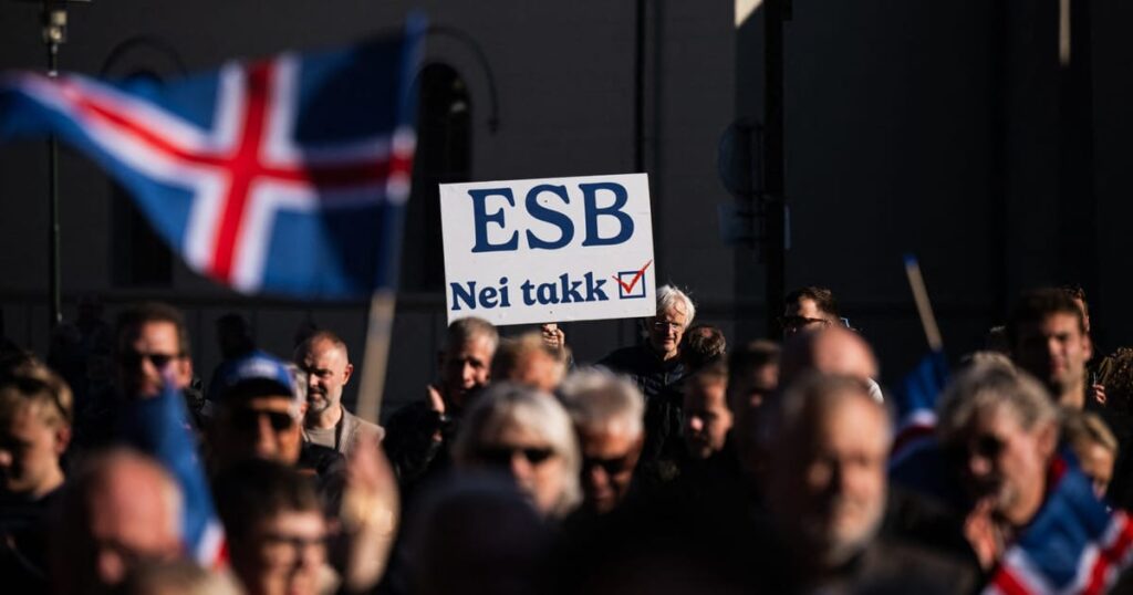 Icelanders say no to restarting talks to join the EU – POLITICO