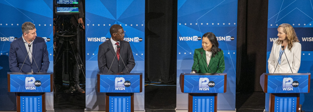 In the final days of Wisconsin’s gubernatorial primary, Democratic voters are still split
