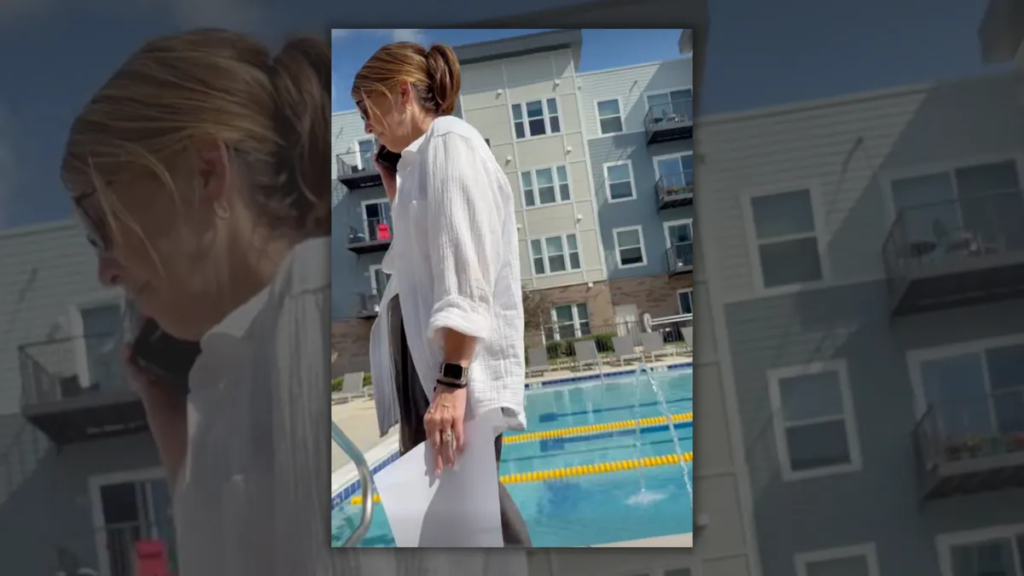 Investigating video allegedly showing white woman calling police on Black family at pool