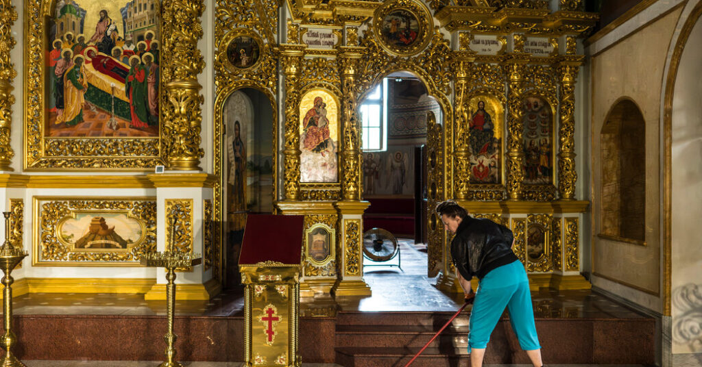 Kyiv’s Dormition Cathedral is Revived After Russian Drone Strike