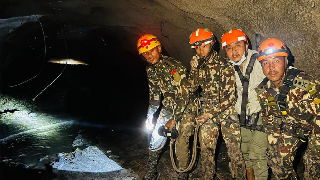 Nepal rescue teams seek hundreds of workers trapped in hydropower tunnels by deadly floods