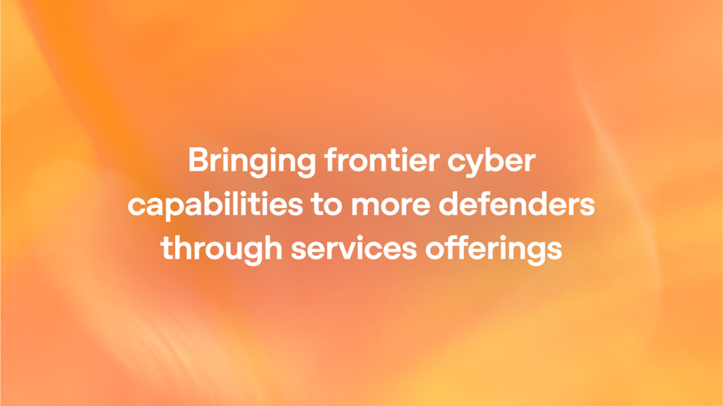 Putting frontier cyber models in more trusted hands