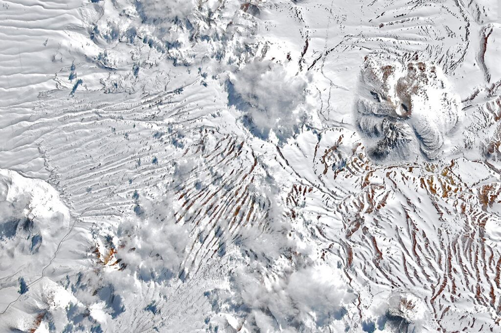 Rare, Widespread Snow in the Atacama Desert