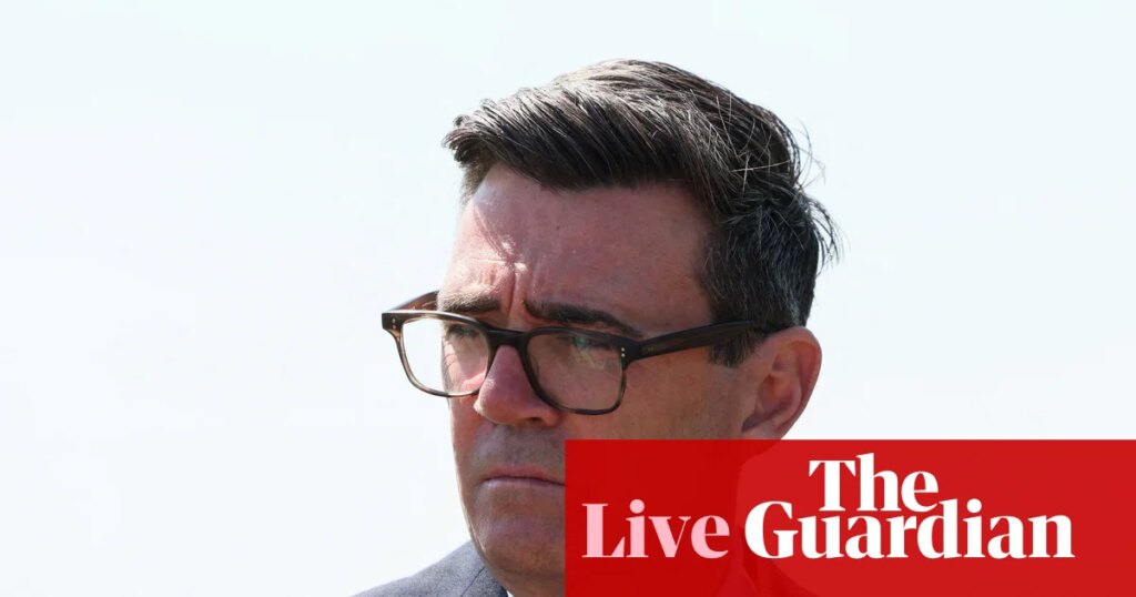 Rayner says Burnham won’t accept ‘system says no’ advice over prisoner release scheme – UK politics live | Politics