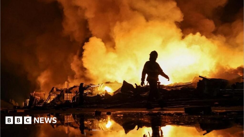 Russian ballistic missile strike on Kyiv kills at least 17