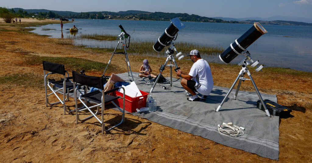 Solar Eclipse Live Updates: Europe Counts Down to Watch Its First Total Eclipse in Decades