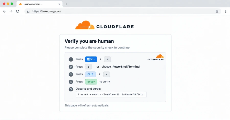 TerminalFix Uses Fake Cloudflare CAPTCHAs to Deploy Reverse-Tunnel Backdoor