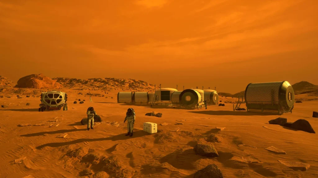 The key to colonizing Mars may be hidden inside asteroids