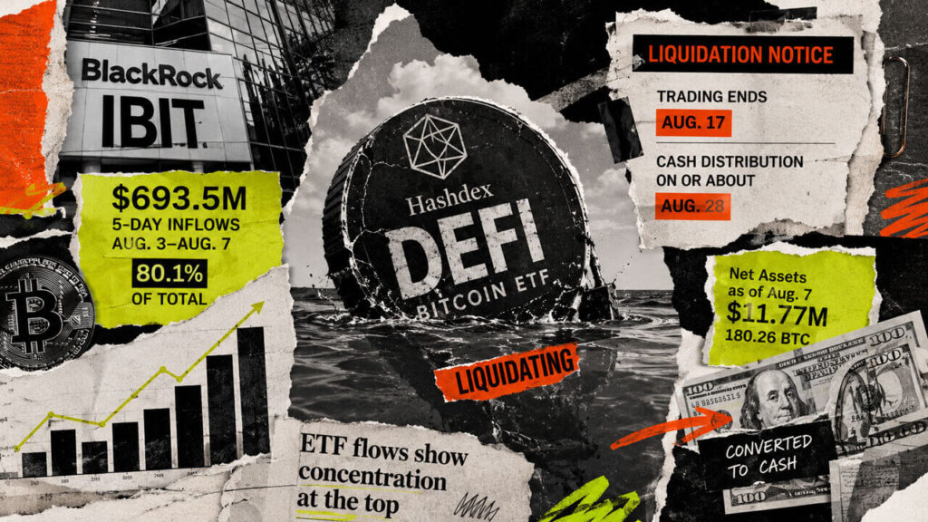 This spot Bitcoin ETF only logged six inflow days ever
