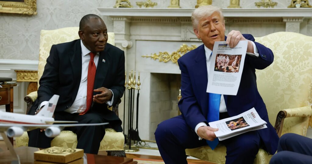 Trump Administration Suggested Funding Afrikaner Group in South Africa — ProPublica