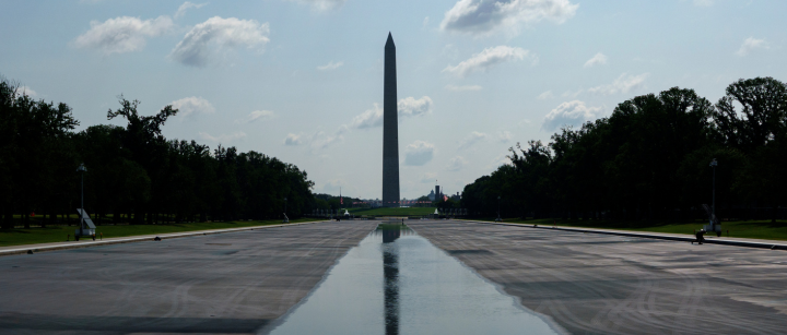 Trump’s Continued Claims of Vandalism at Reflecting Pool Disputed by U.S. Attorney Memo