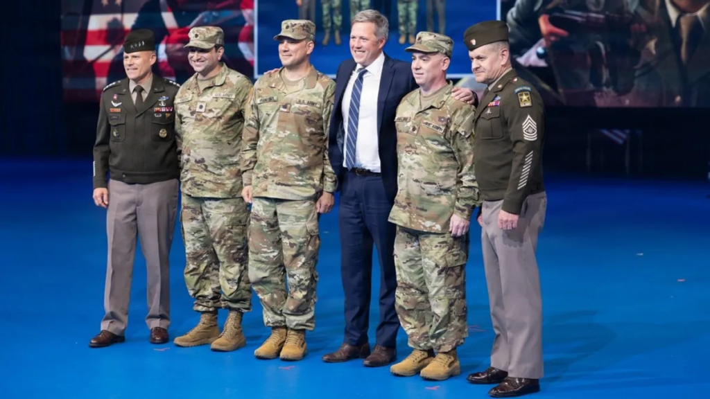 US Army swore in 4 tech executives as lieutenant colonels. Here’s why