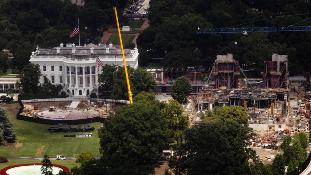 US appeals court halts construction of Trump’s $400 million White House ballroom project