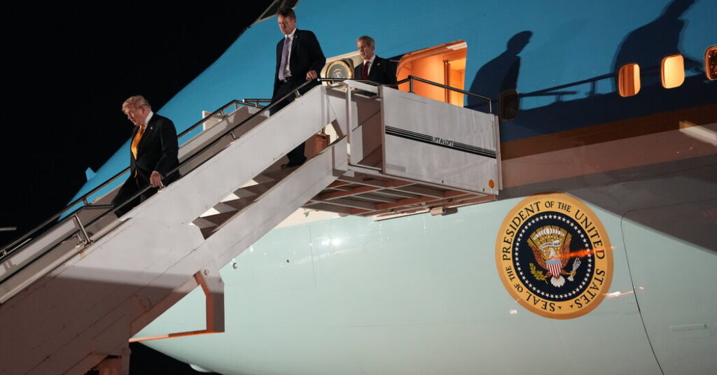 Which Trump Officials Joined Him on His Secret Flight Out of Turkey?