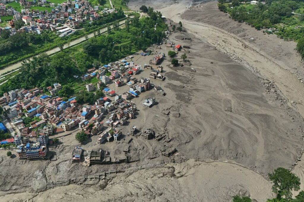 Why a newly formed lake is sparking fears of more flooding along the Nepal-China border