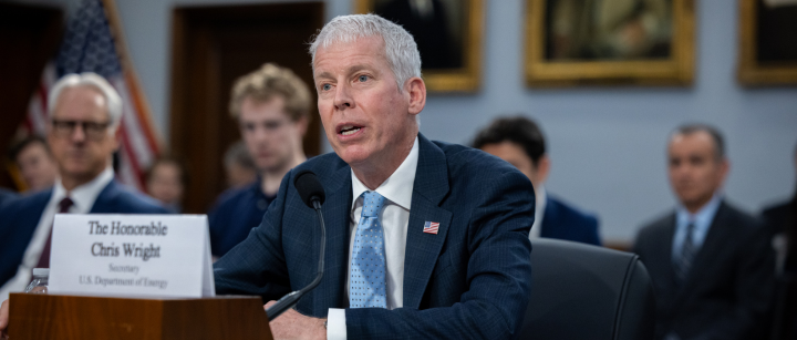 Wright’s Hairsplitting Statements About Canceled Energy Grants in Blue States