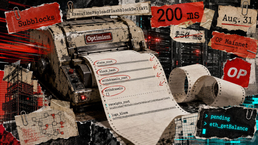 200 ms subblocks zero four fields in Optimism payloads