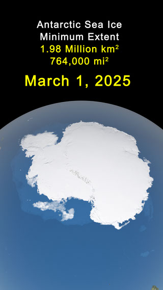 Arctic Sea Ice Reaches 2026 Annual Minimum Extent
