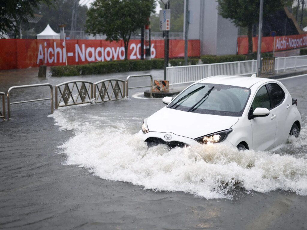 Asian Games athletes forced to evacuate amid record rainfall in Japan | Weather