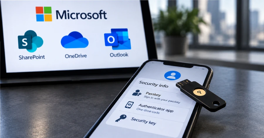 Attackers Use Passkey Phishing to Hijack Microsoft Cloud Accounts and Exfiltrate Data