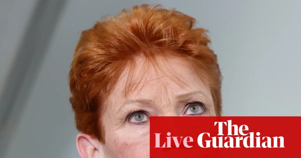 Australian politics live: Pauline Hanson offers qualified apologies to Albanese and Indigenous Australians over podcast comments | Australia news
